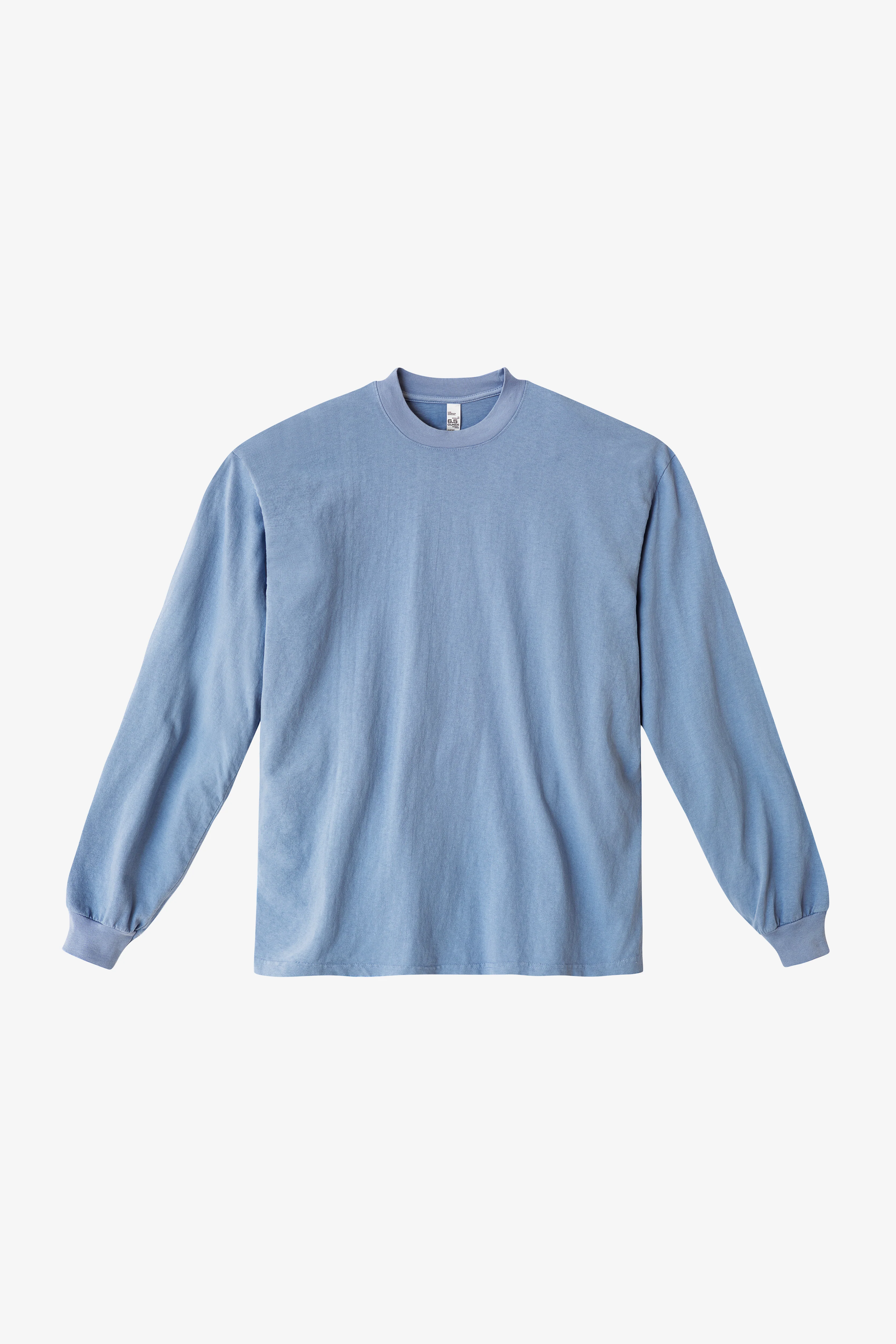 1807GD Mix - 6.5oz Long Sleeve Garment Dye Crew Neck T-Shirt - Image 34