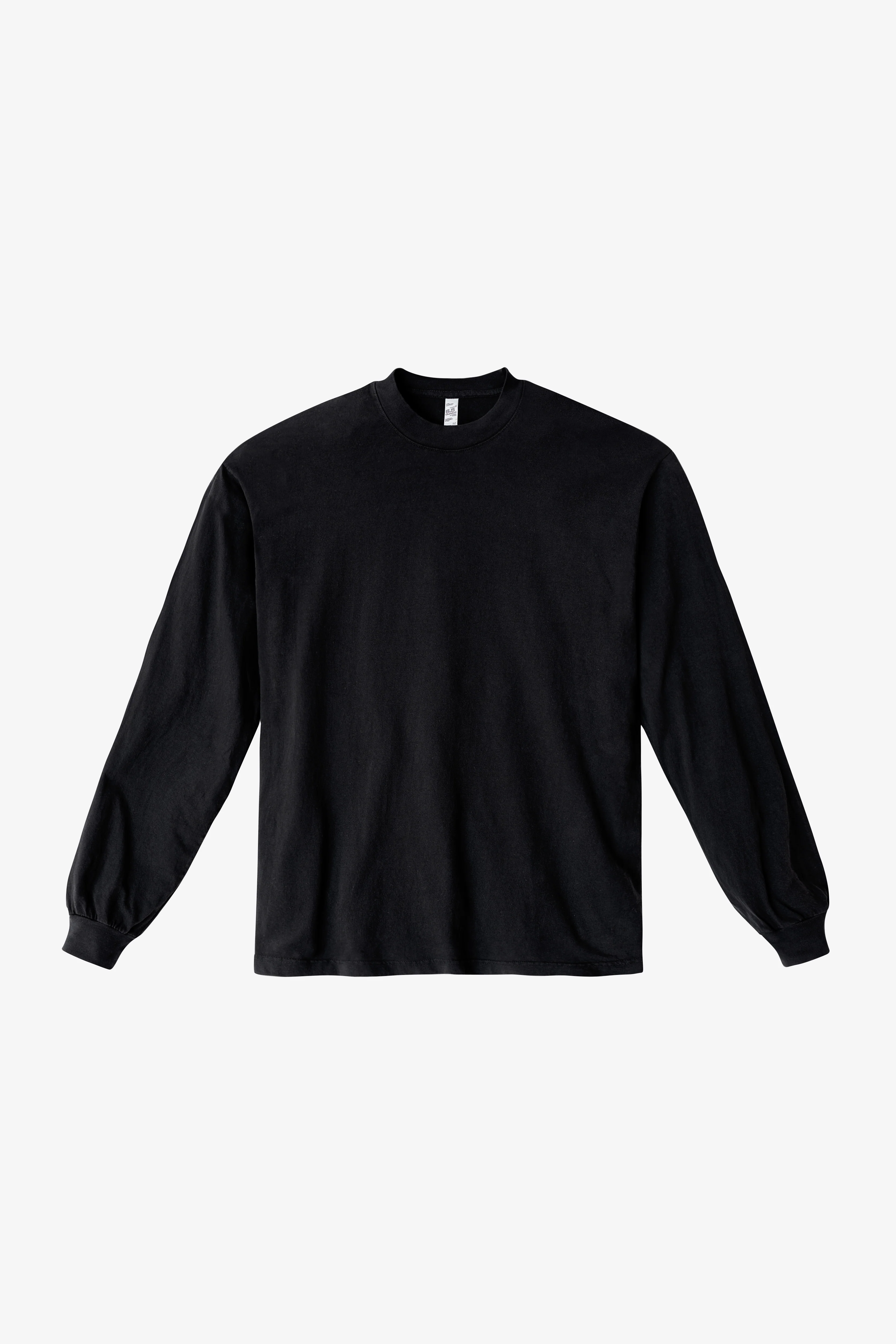 1807GD Unisex - 6.5oz Long Sleeve Garment Dye Crew Neck T-Shirt - Image 26