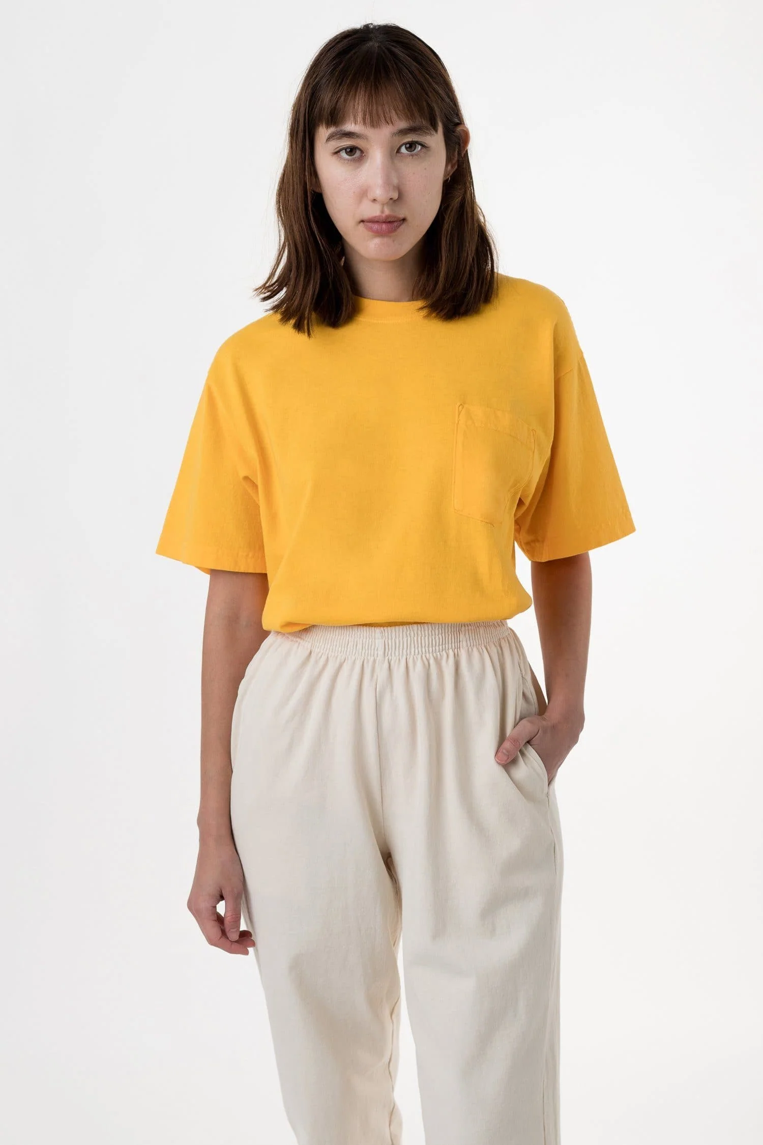 1809GD Unisex - Short Sleeve Garment Dye Pocket T-Shirt - Image 2