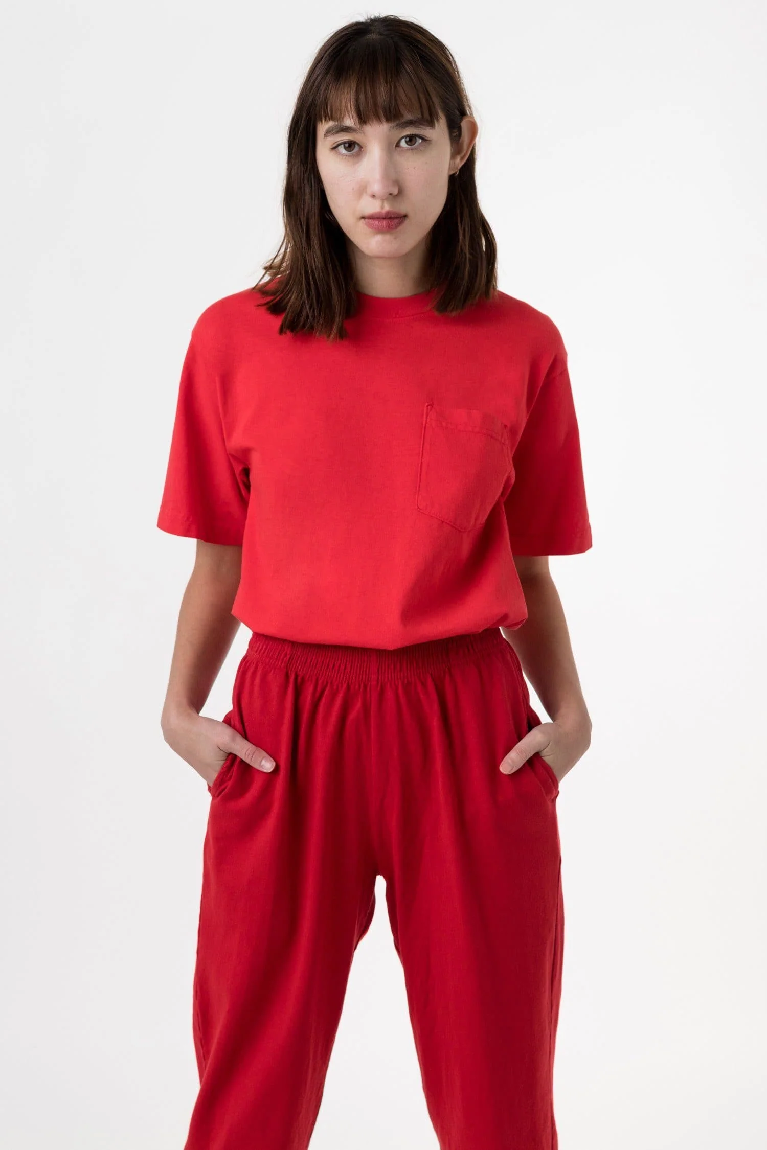 1809GD Unisex - Short Sleeve Garment Dye Pocket T-Shirt - Image 7