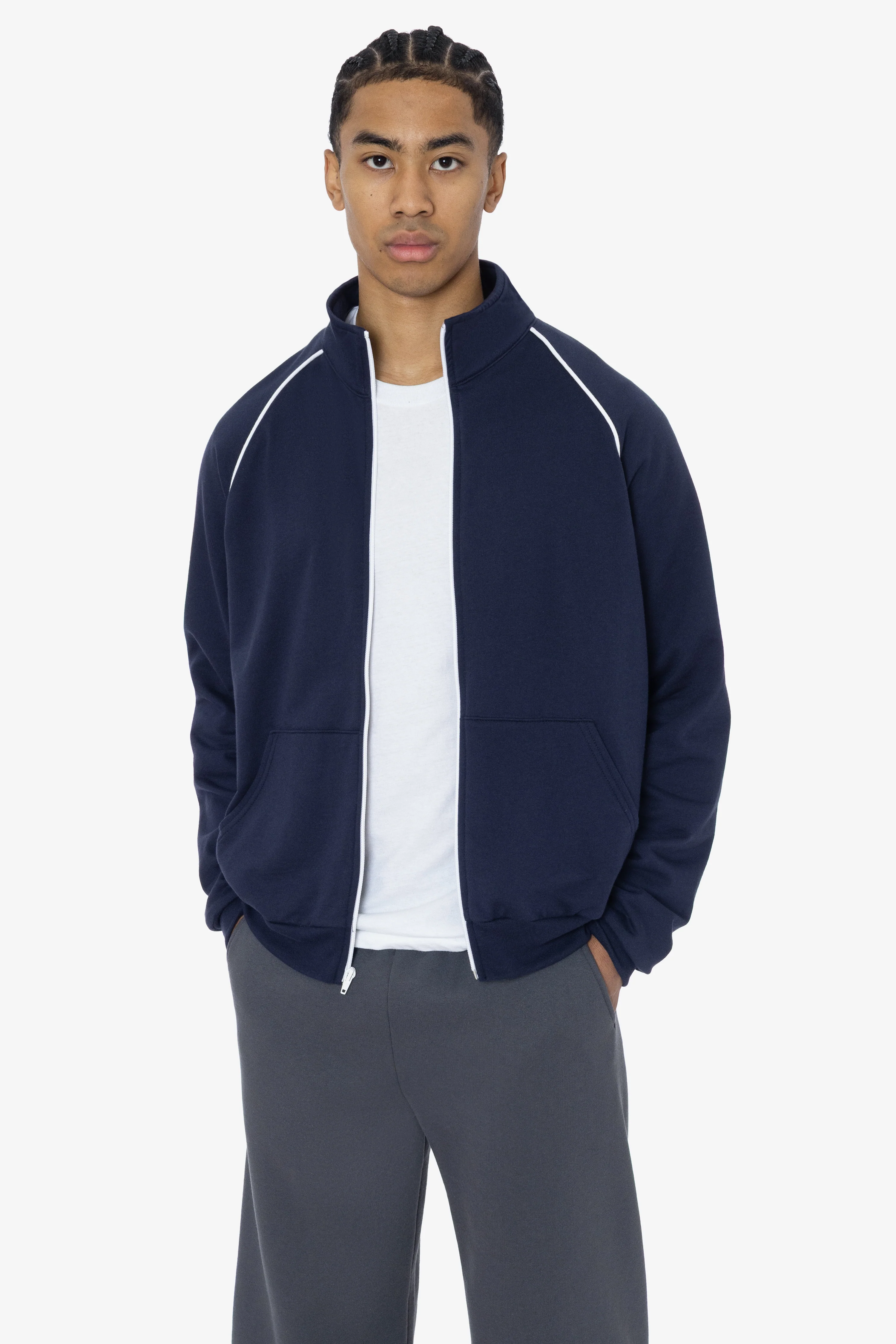 5455 - California Fleece Track Jacket - Image 23