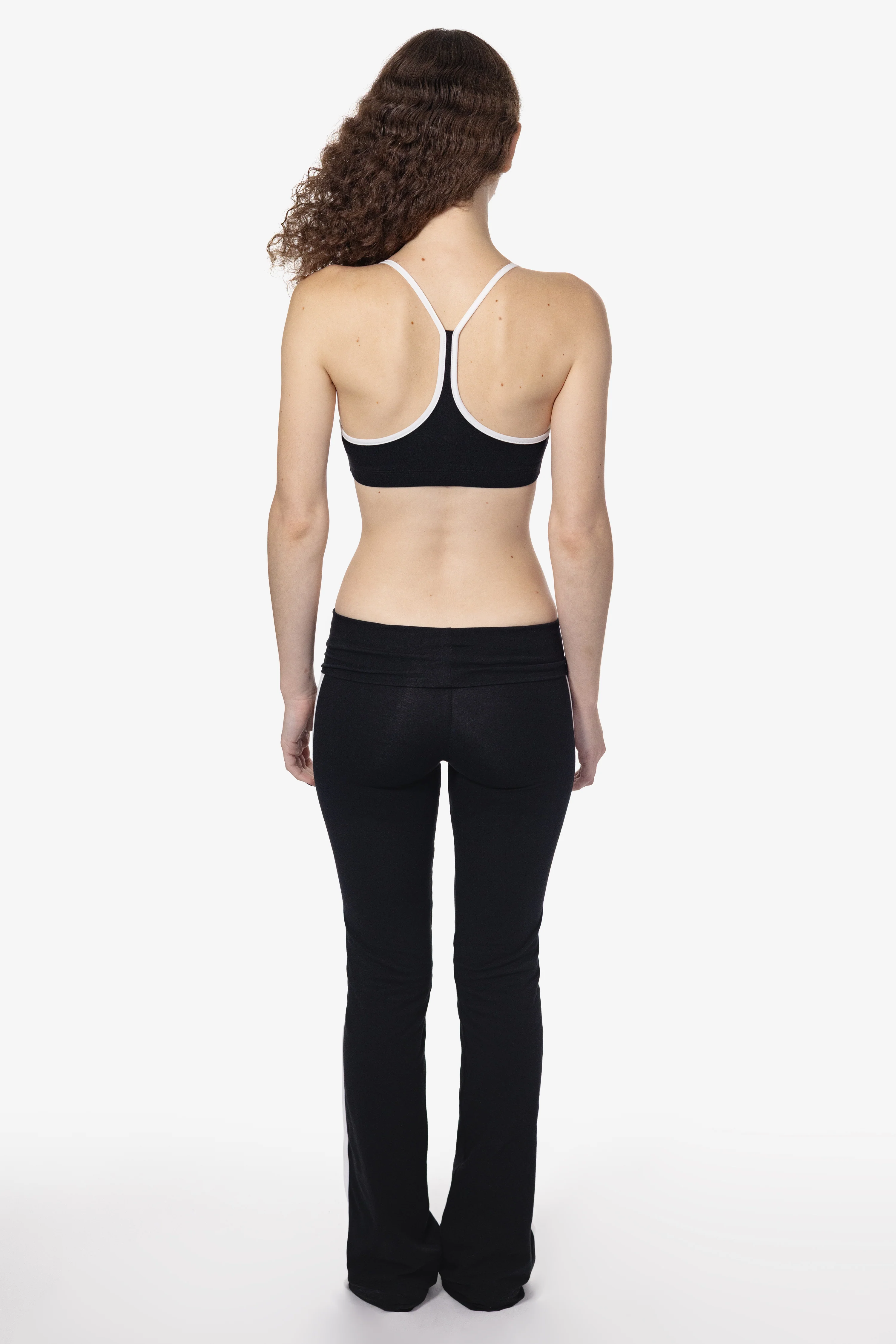 83530 - Cotton Spandex Athletic Stripe Yoga Legging - Image 9