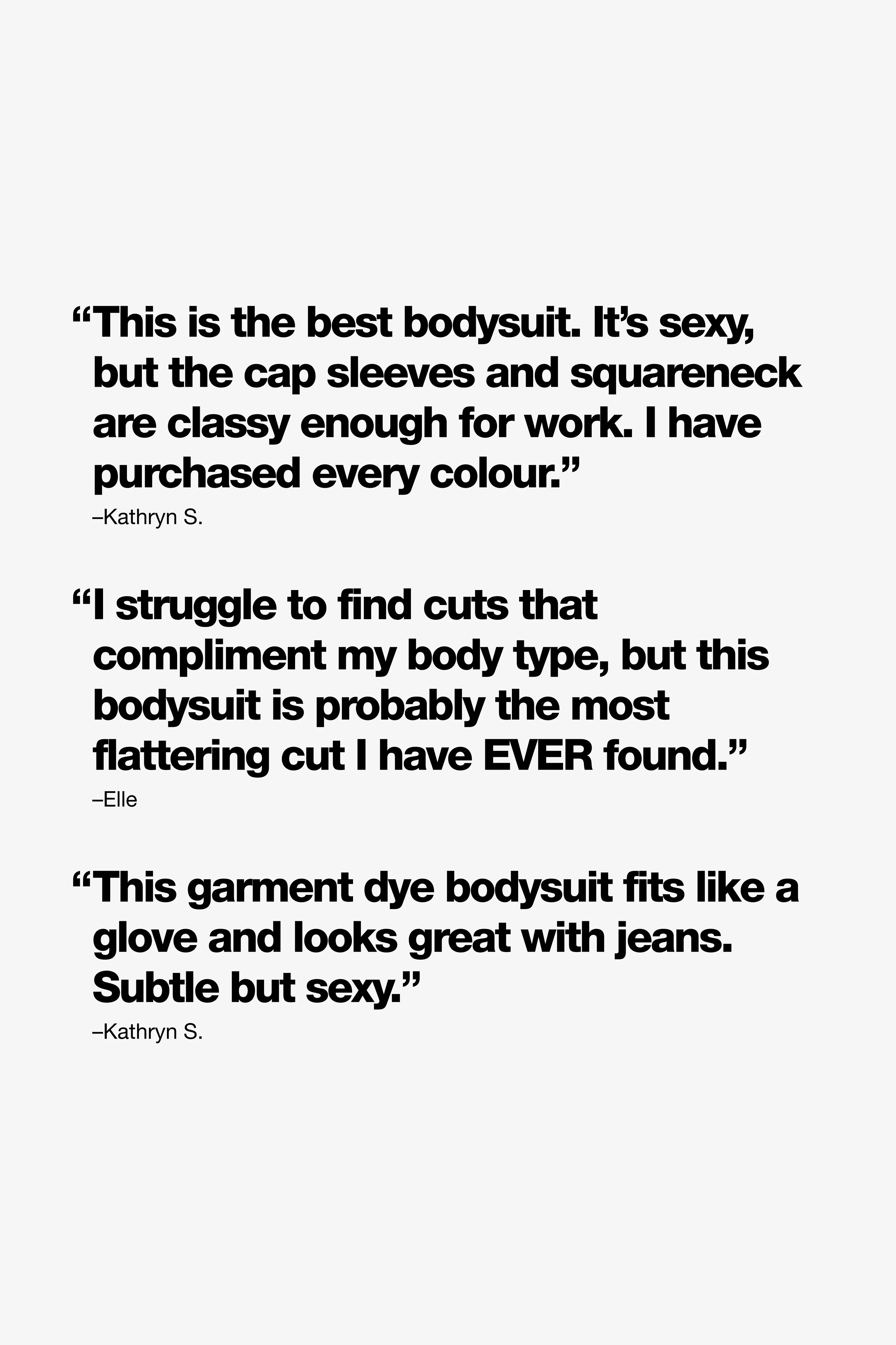 B305GD - Garment Dye Squareneck Bodysuit - Image 26