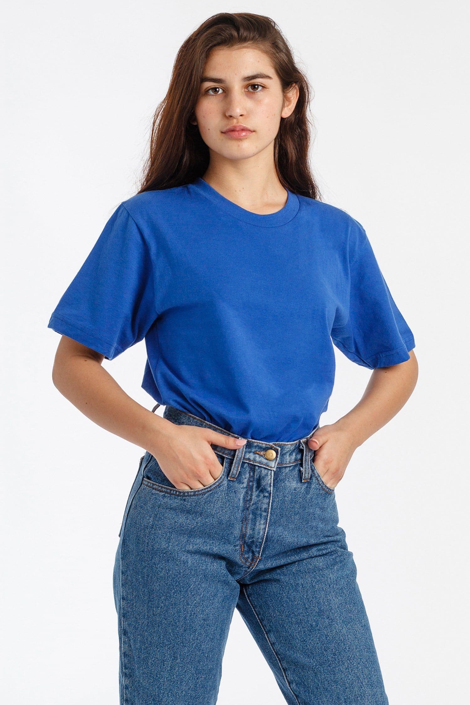 20001 - Fine Jersey Crew Neck T-Shirt - Image 12