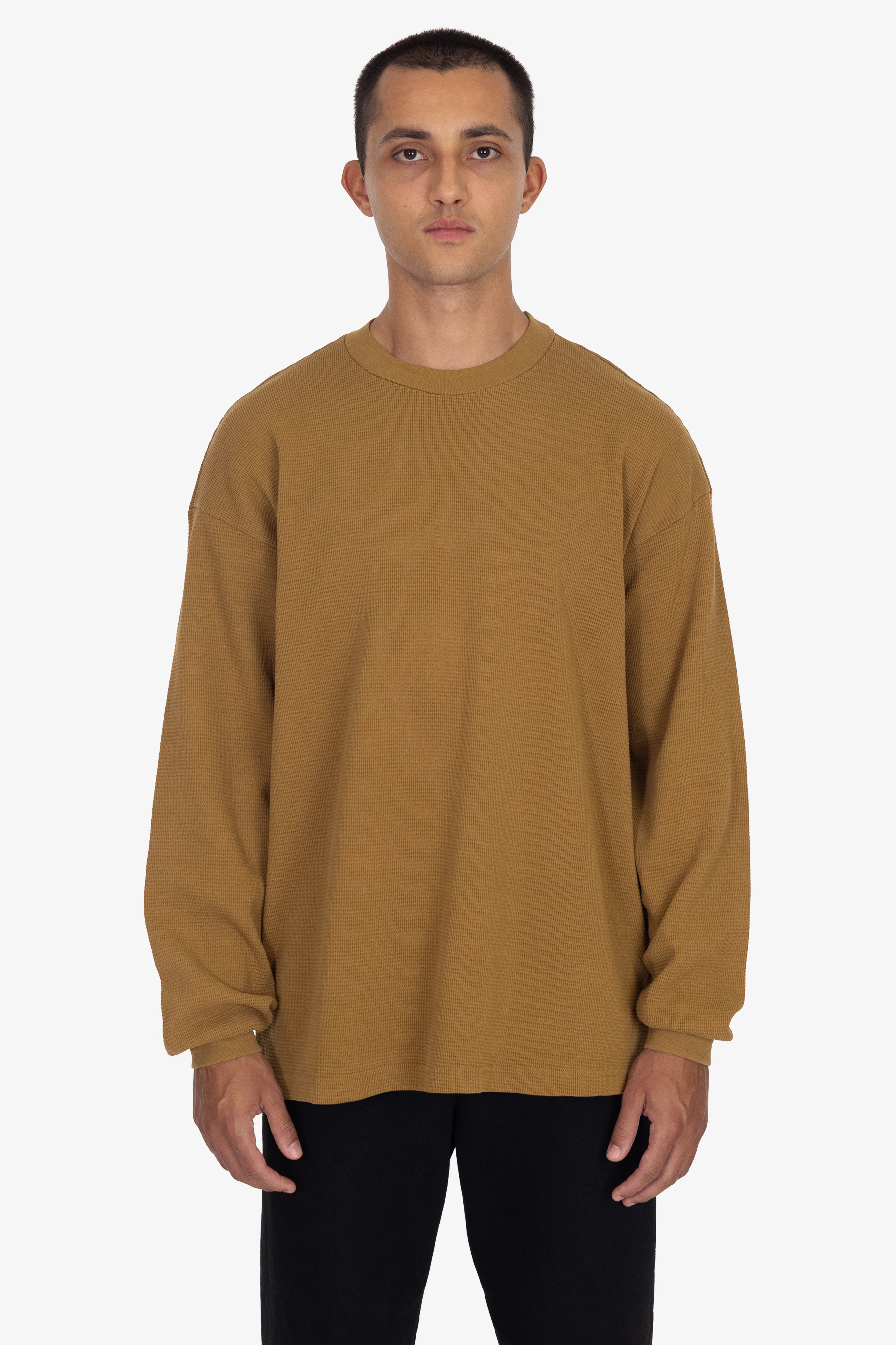 TX407GD Mix - Long Sleeve Heavy Thermal Crew Neck - Image 12