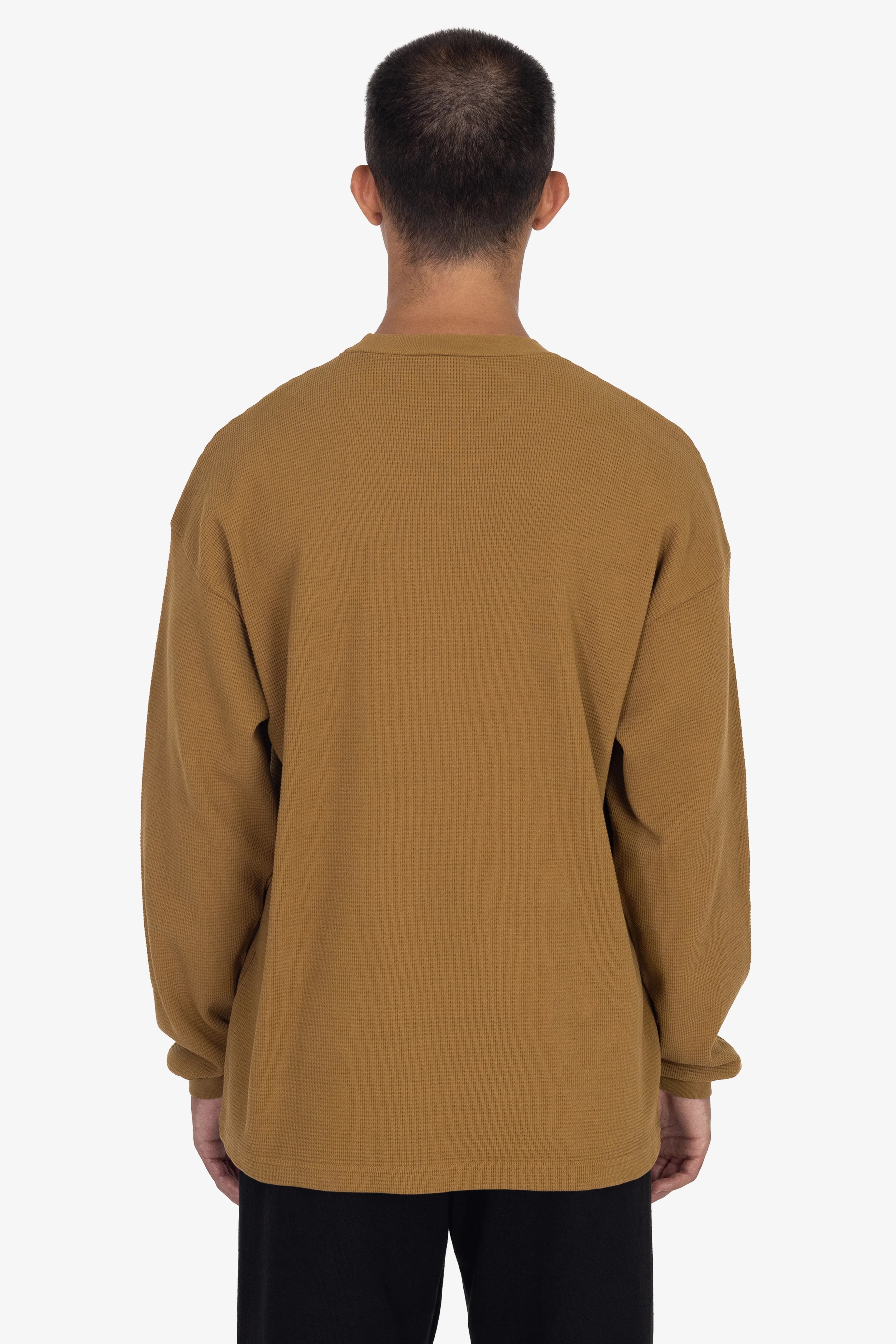 TX407GD Mix - Long Sleeve Heavy Thermal Crew Neck - Image 13