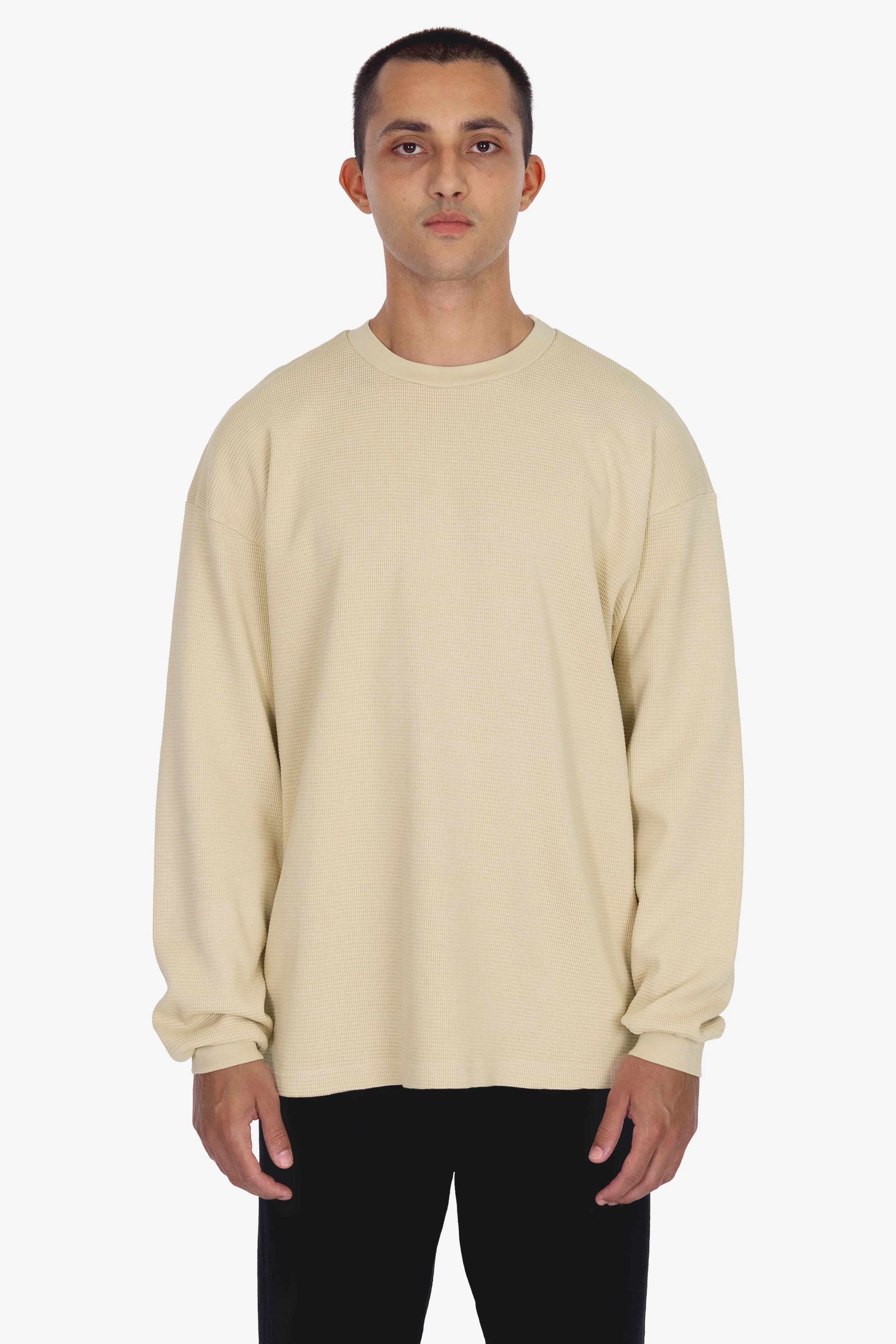 TX407GD Mix - Long Sleeve Heavy Thermal Crew Neck - Image 14