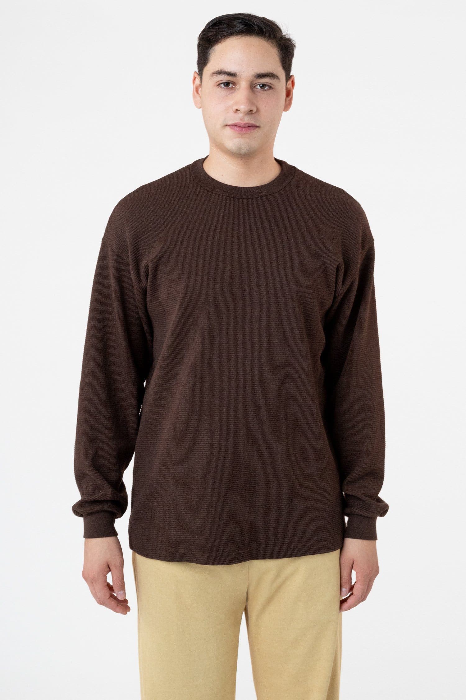TX407GD Mix - Long Sleeve Heavy Thermal Crew Neck - Image 26