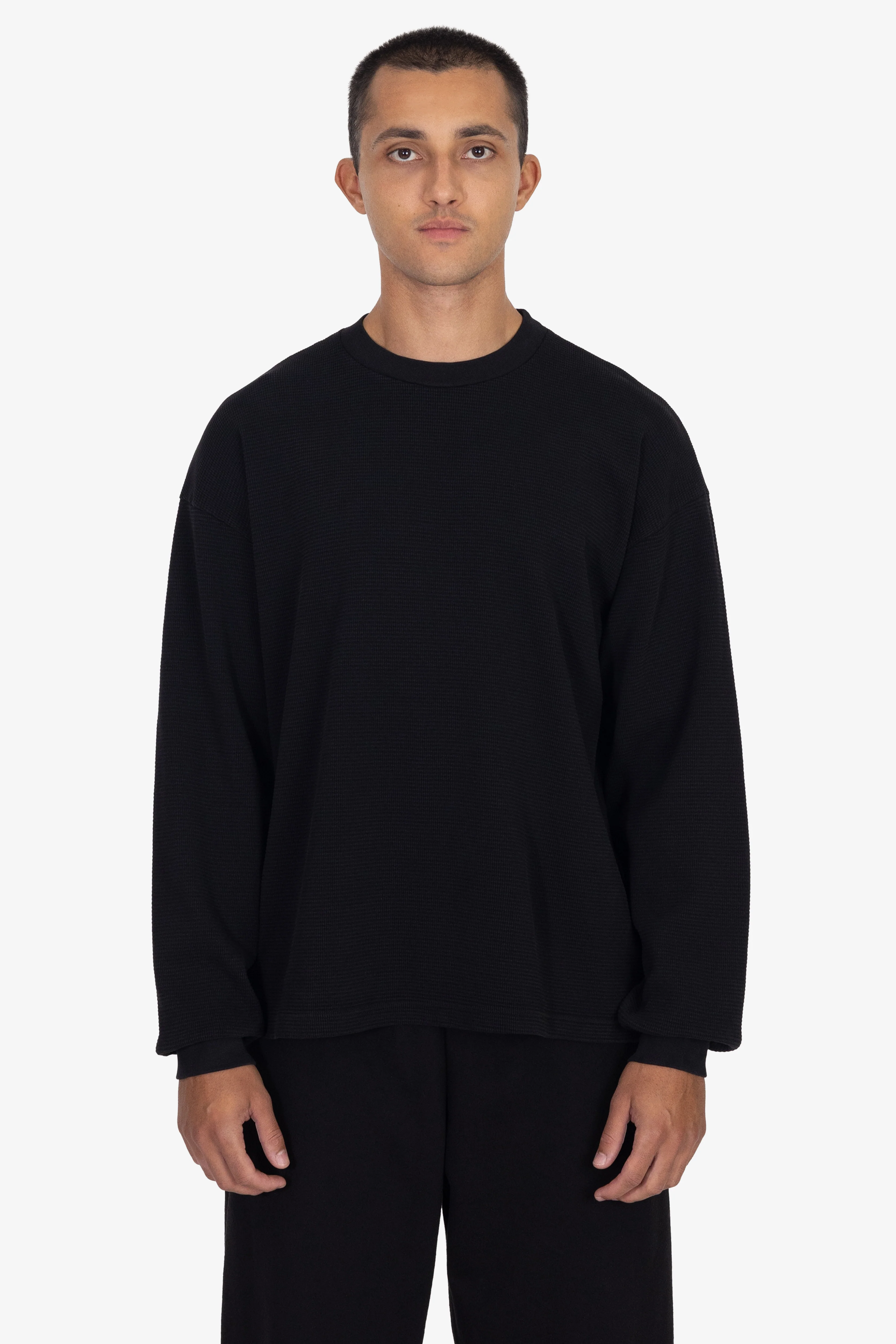 TX407GD Mix - Long Sleeve Heavy Thermal Crew Neck - Image 28
