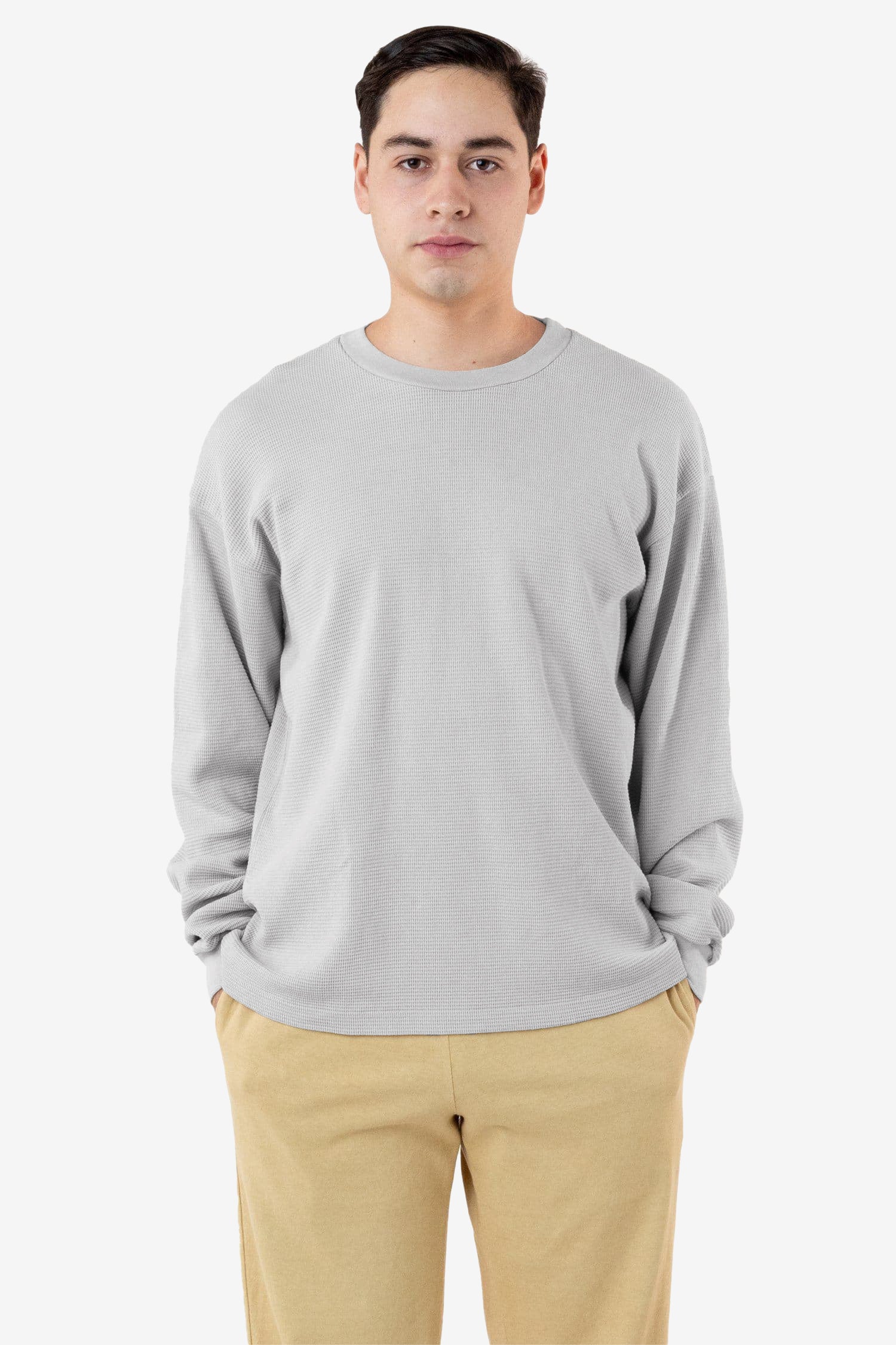 TX407GD Mix - Long Sleeve Heavy Thermal Crew Neck - Image 31