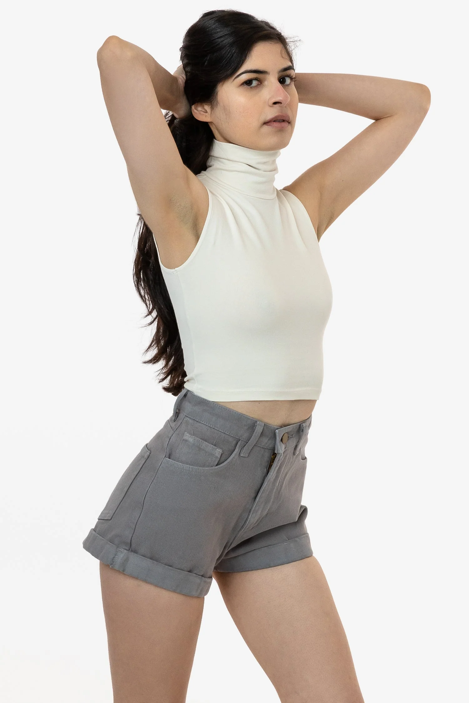 RBDW05GD - Bull Denim Garment Dye Cuff Short