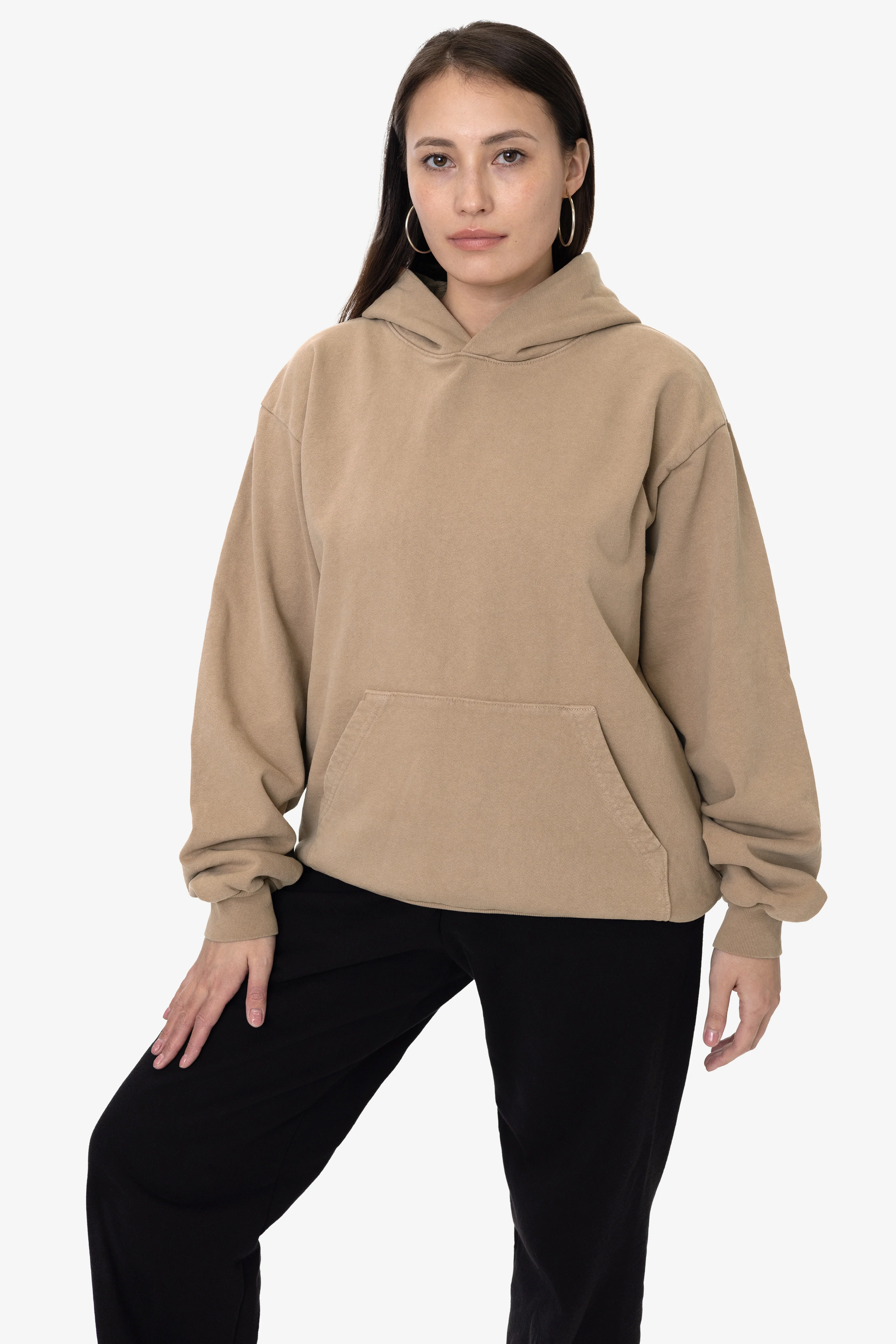 HF09 - Heavy Fleece Hoodie (Garment Dye) - Image 27