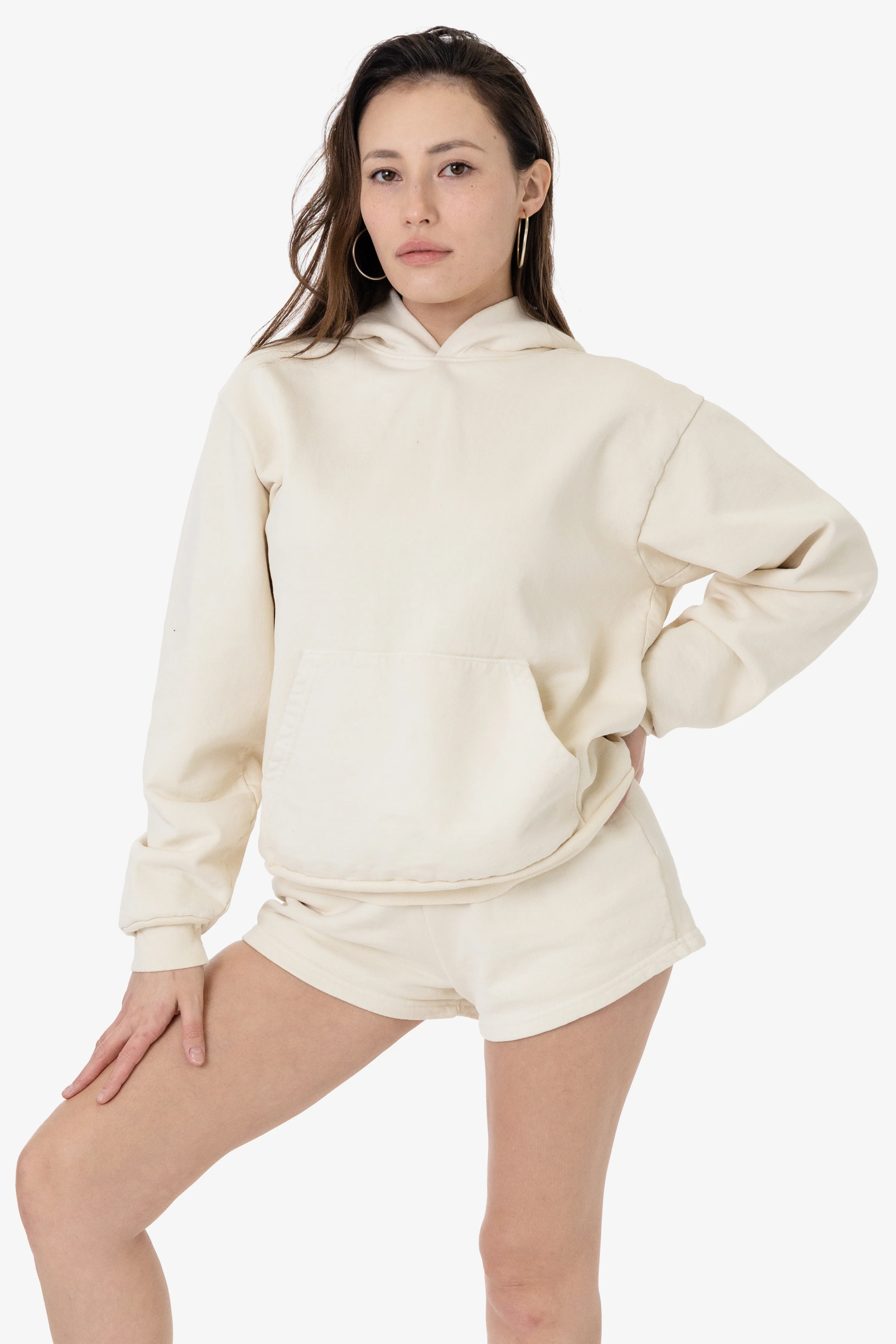 HF09 - Heavy Fleece Hoodie (Garment Dye) - Image 35