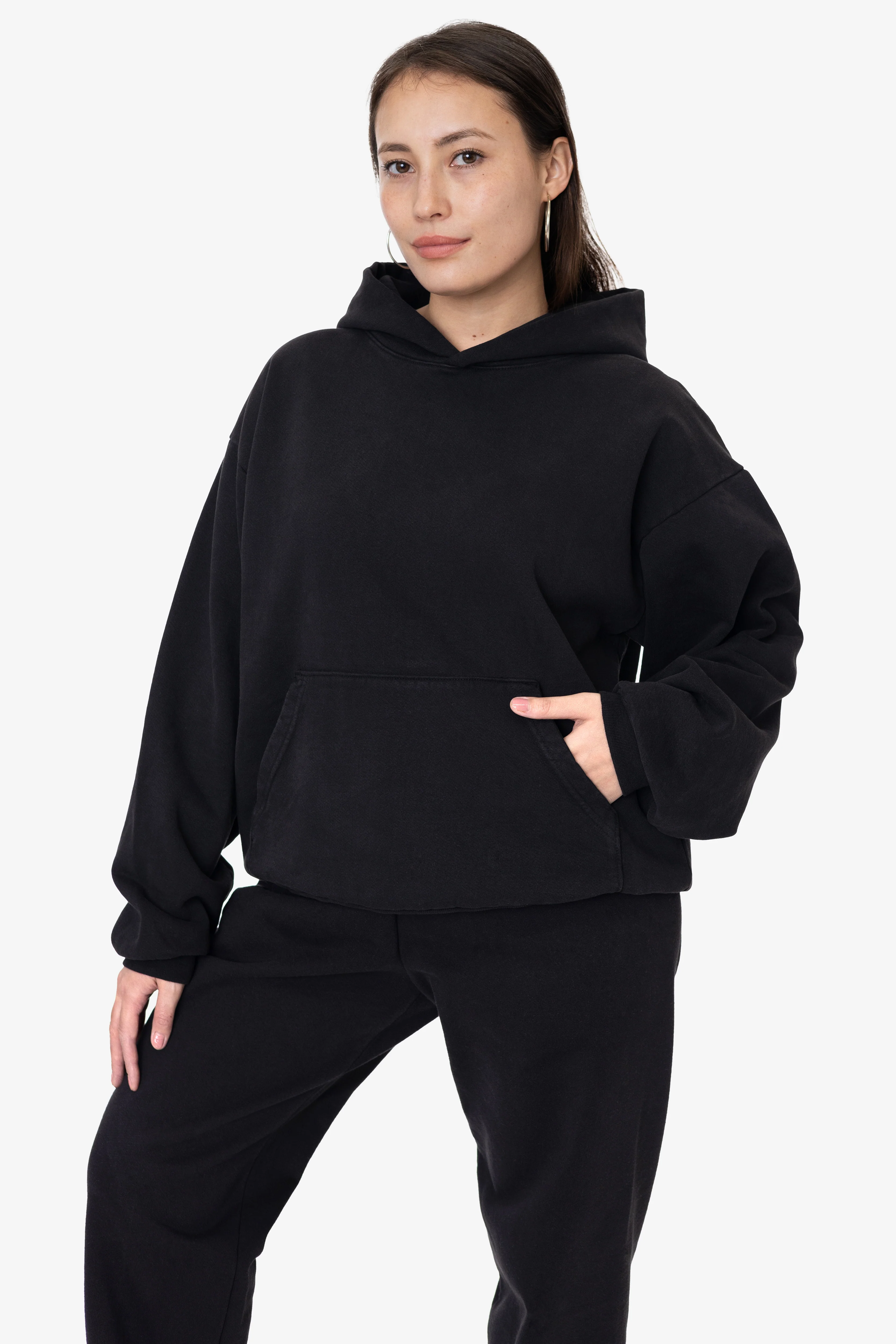 HF09 - Heavy Fleece Hoodie (Garment Dye) - Image 36