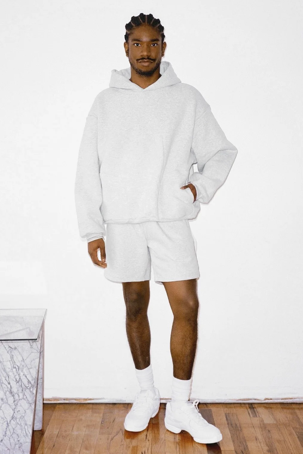 HF09 - Heavy Fleece Hoodie (Piece Dye) - Image 17