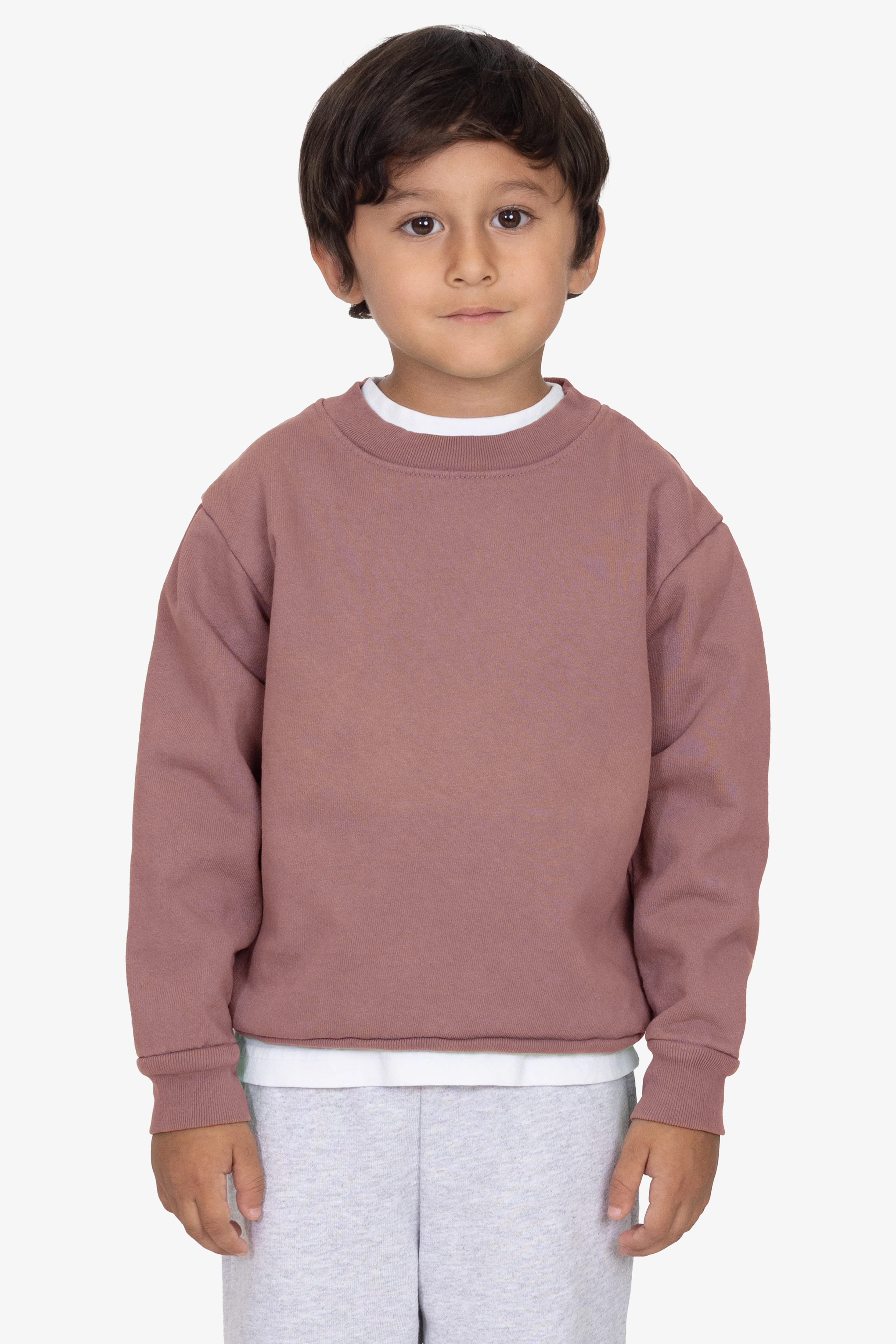 HF107GD - Kids Heavy Fleece Garment Dye Crew Sweatshirt - Image 2