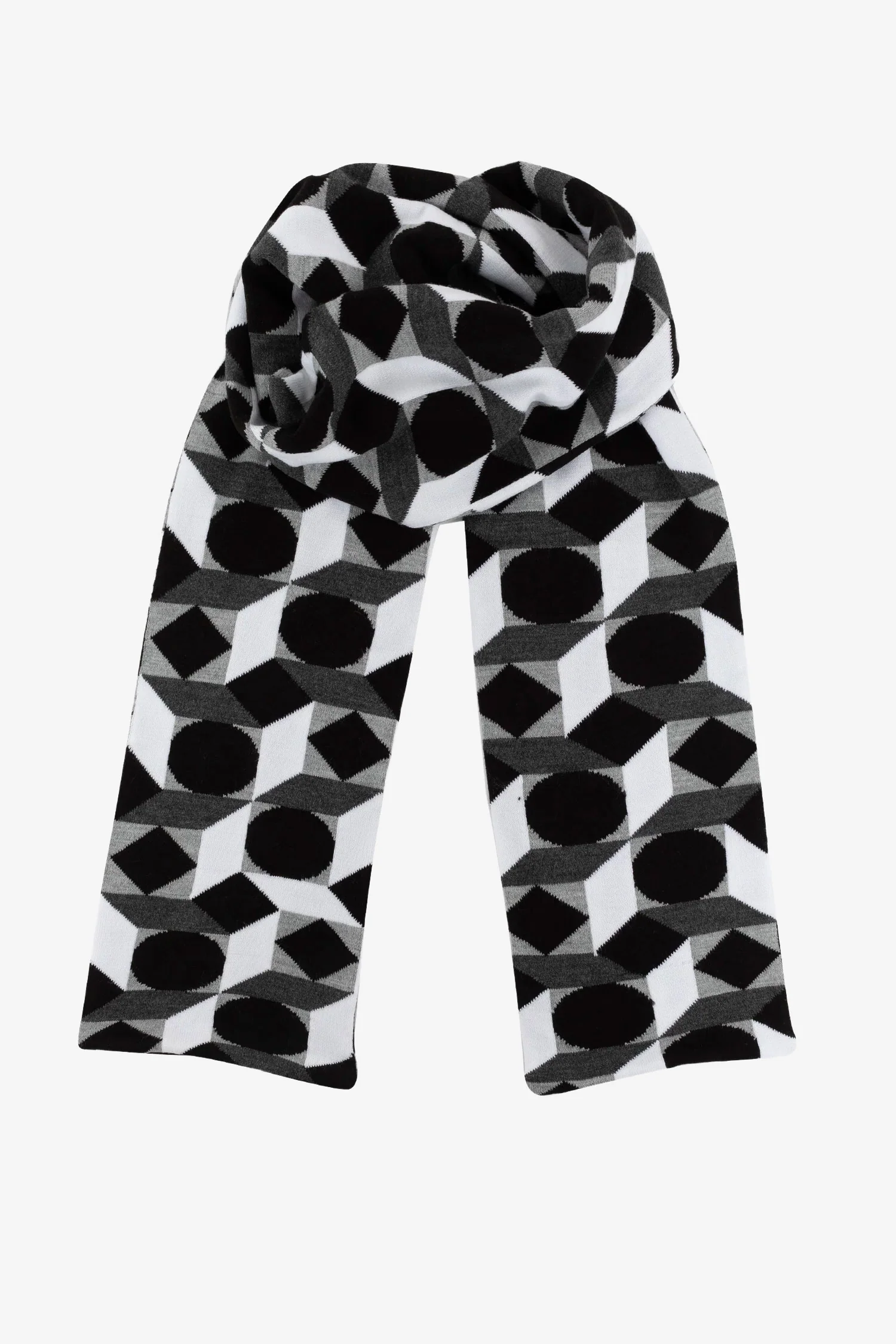 JQSCARF02 - OpArt Scarf - Image 7