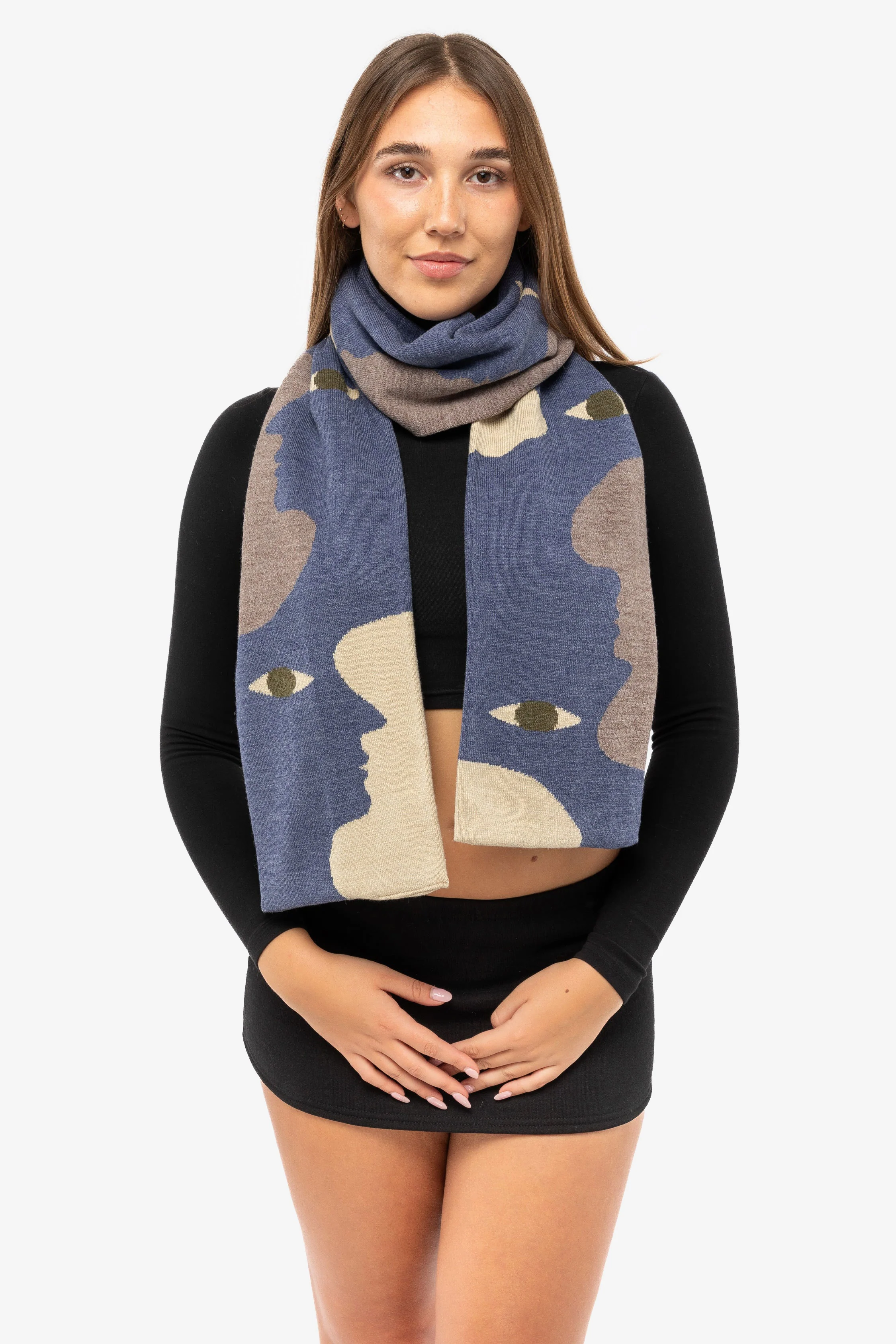 JQSCARF36 - Surrealist Scarf - Image 33