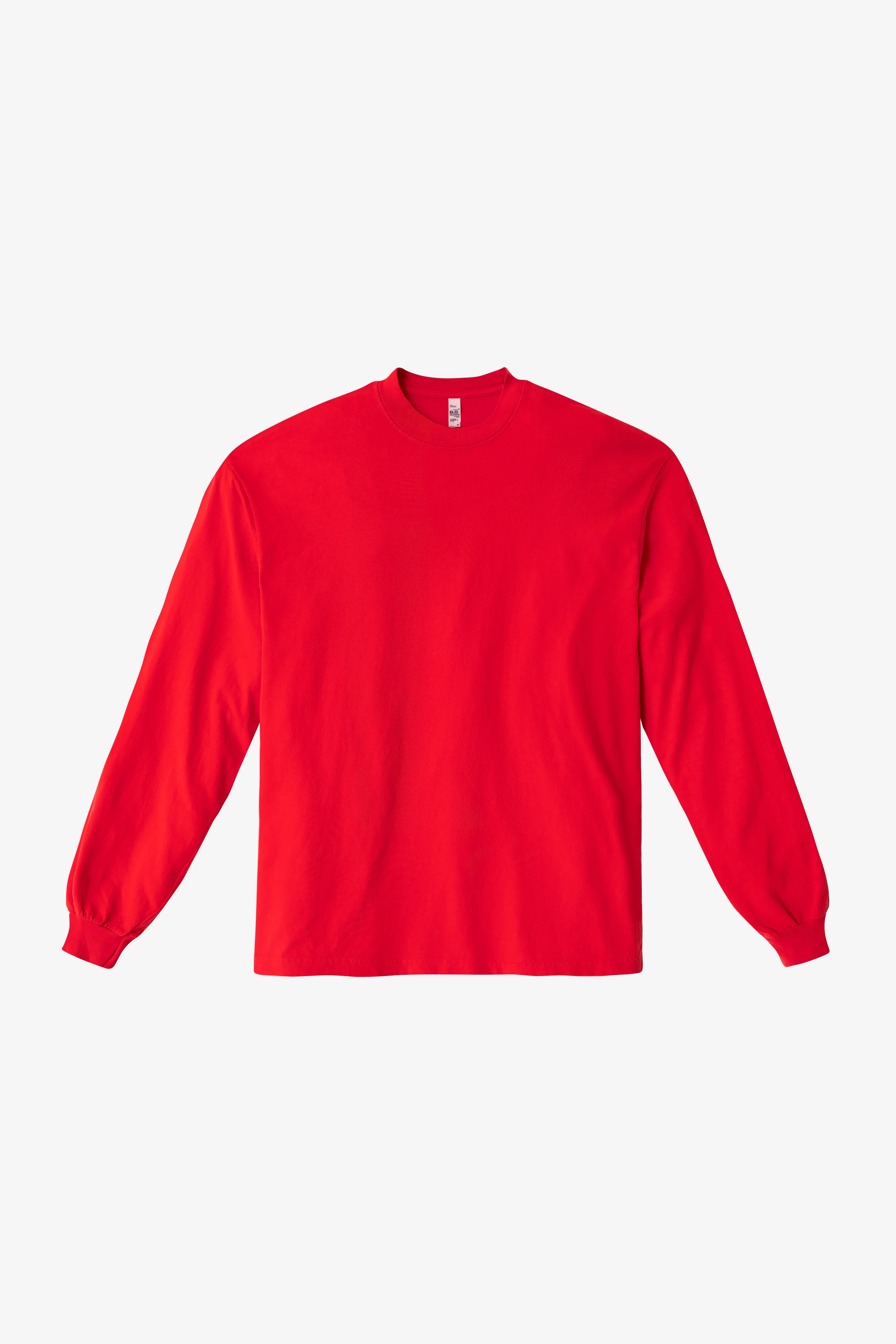 1807GD - 6.5oz Long Sleeve Garment Dye Crew Neck T-Shirt - Image 65