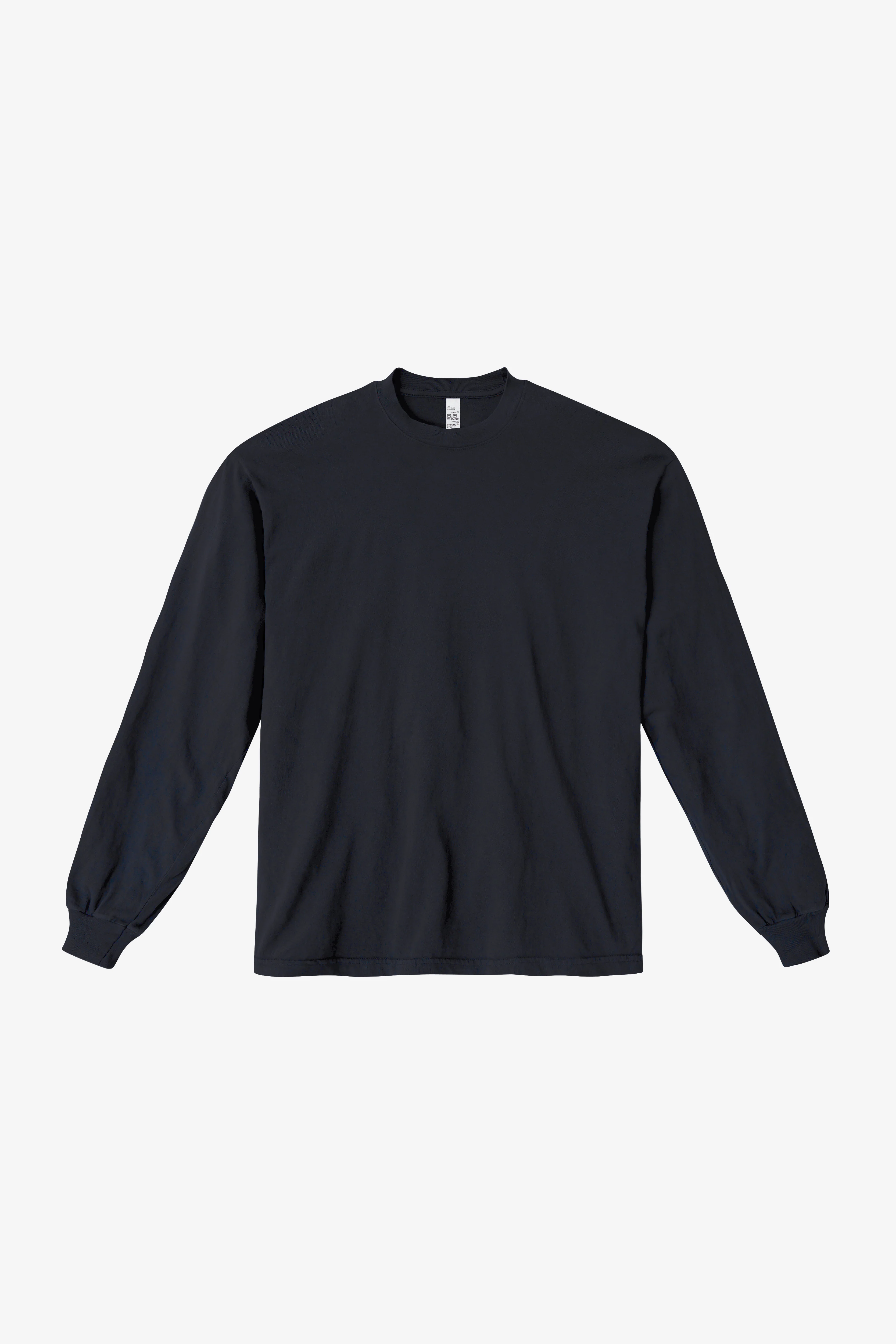 1807GD Mix - 6.5oz Long Sleeve Garment Dye Crew Neck T-Shirt - Image 36