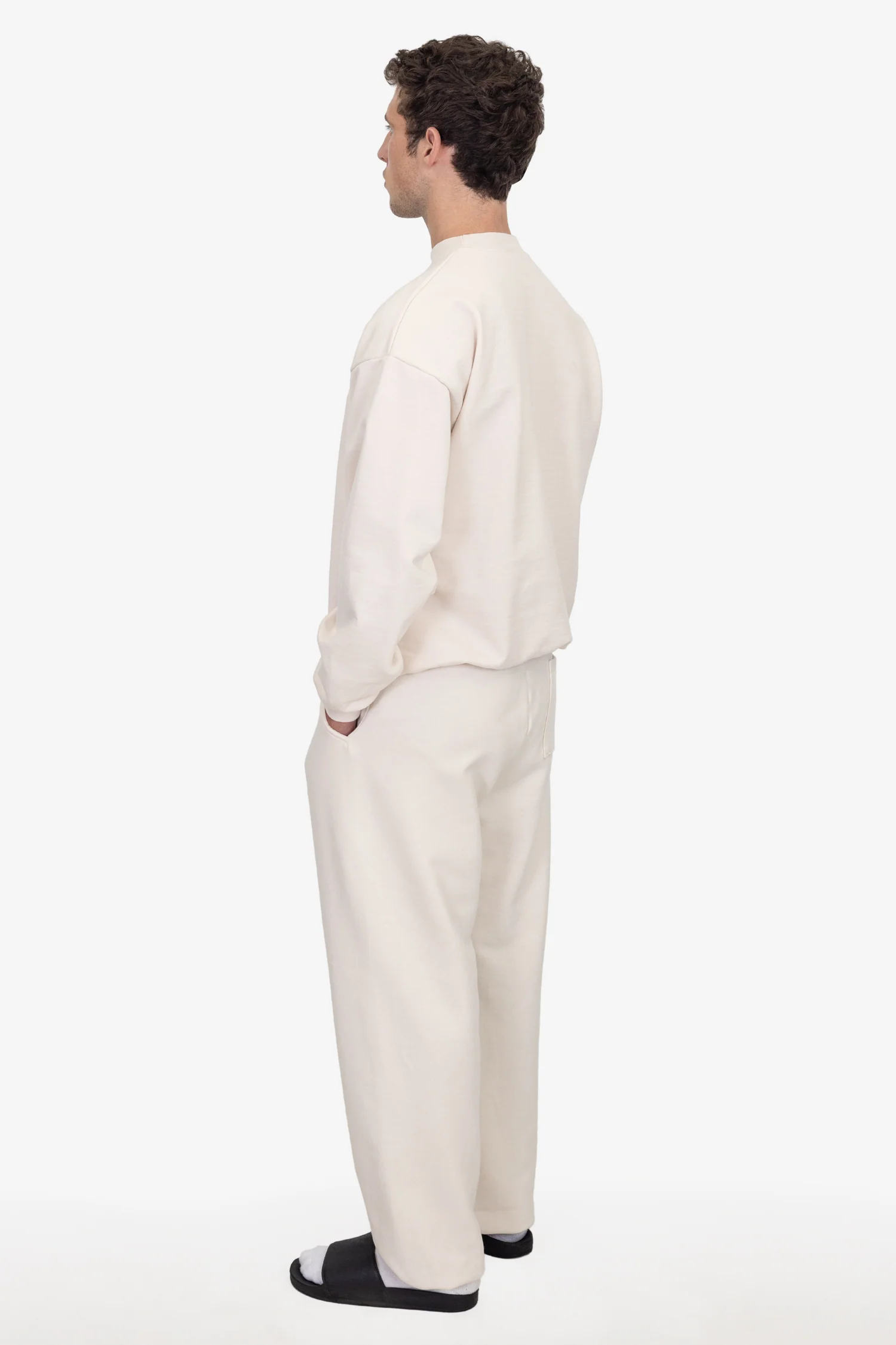MWF1044 - 10 oz. Mid-Weight Poly Cotton Fleece Wide Sweatpant - Image 9