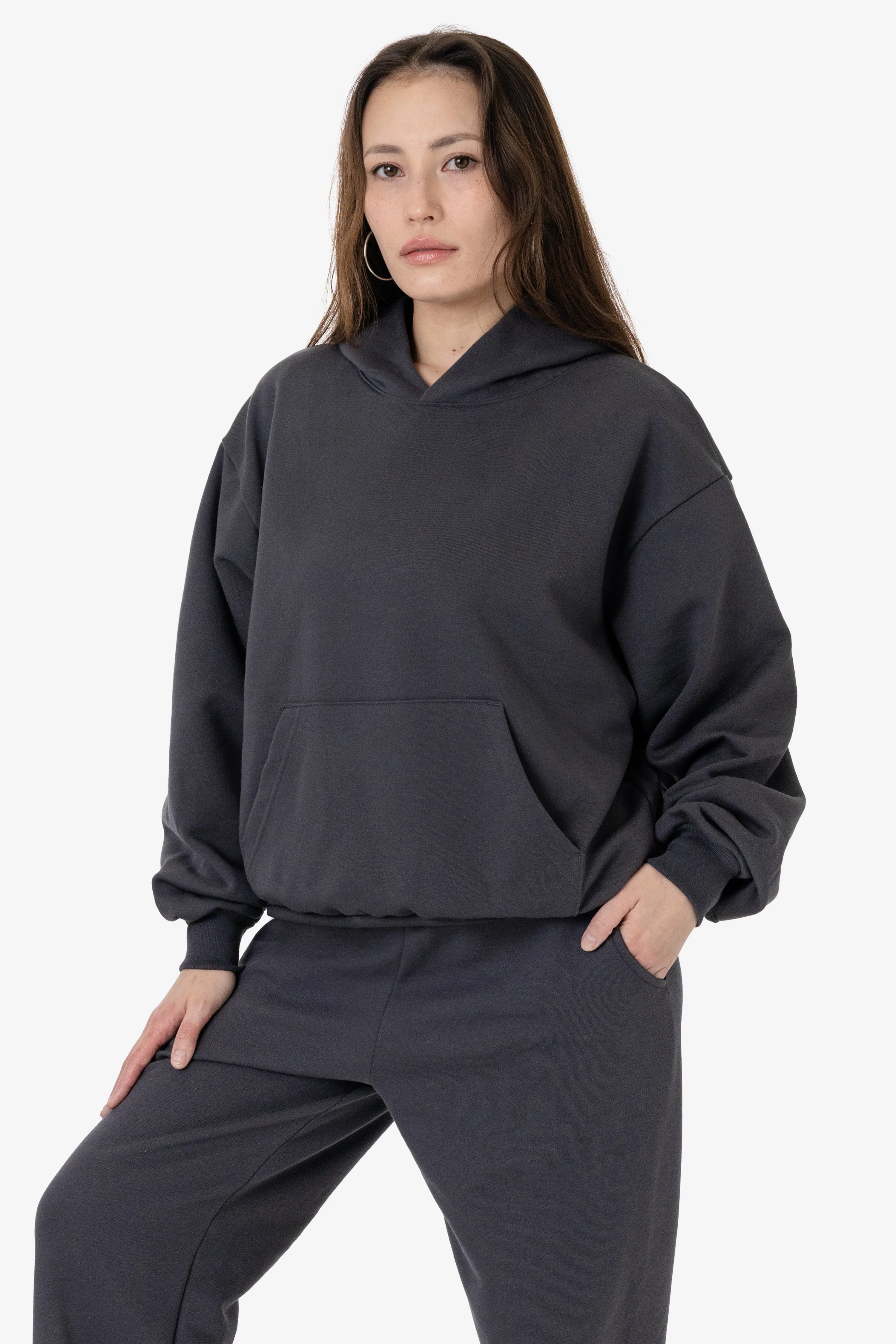 MWF1049 - 10 oz. Mid-weight Poly Cotton Fleece Wide Hoodie - Image 3