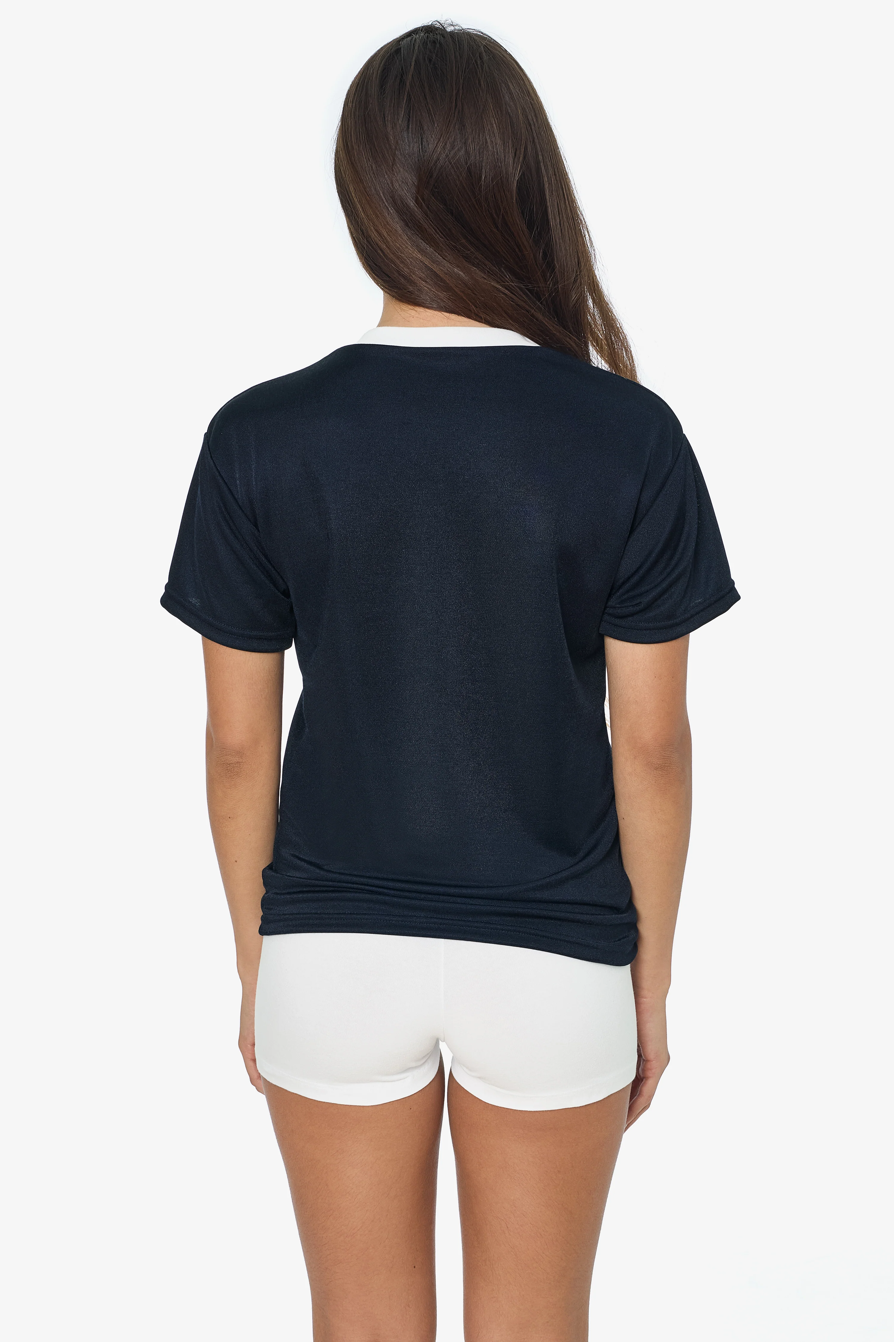 PPQ56 - Boxy Fit V-Neck Tee - Image 13