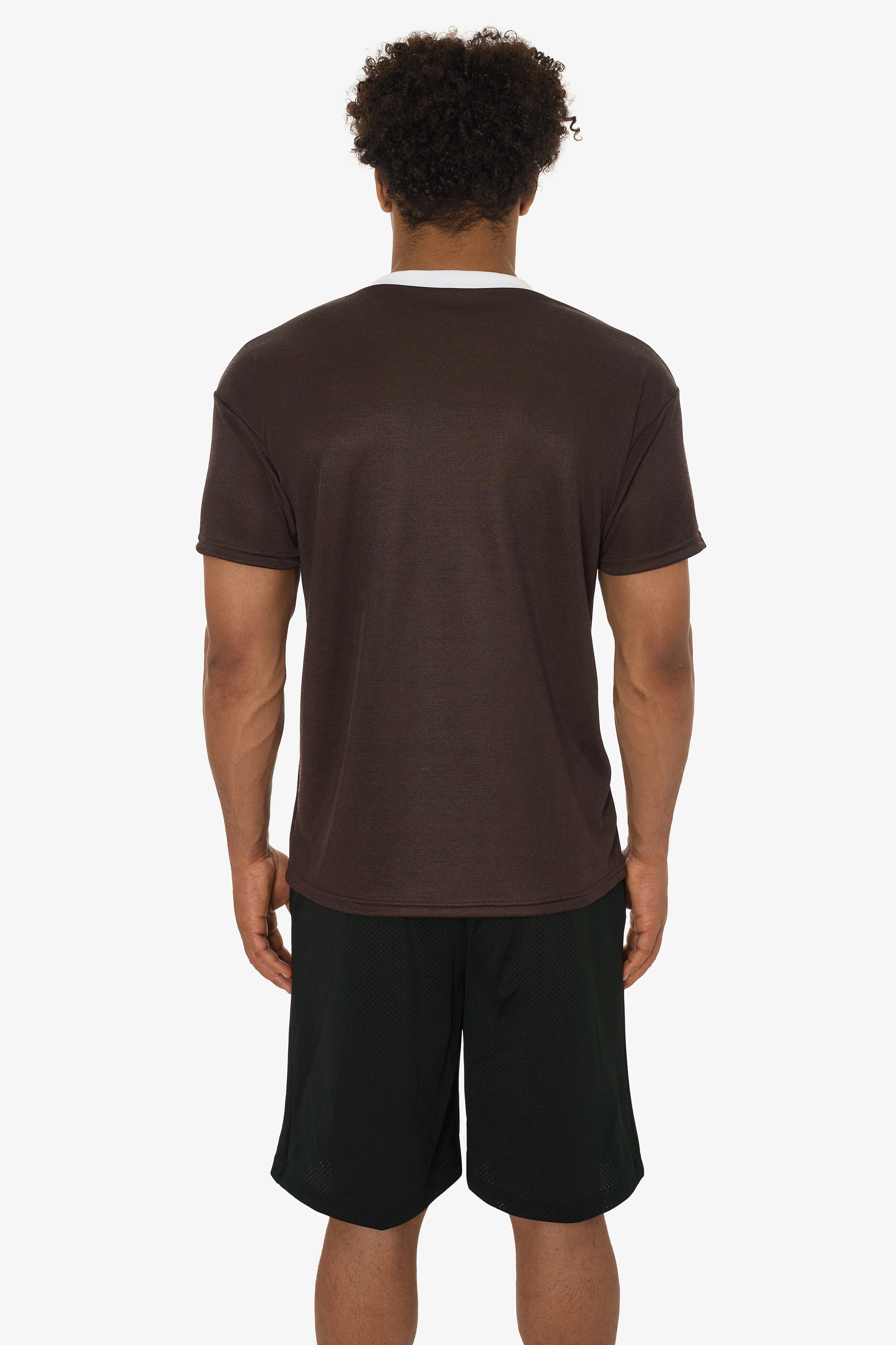 PPQ56 - Boxy Fit V-Neck Tee - Image 38
