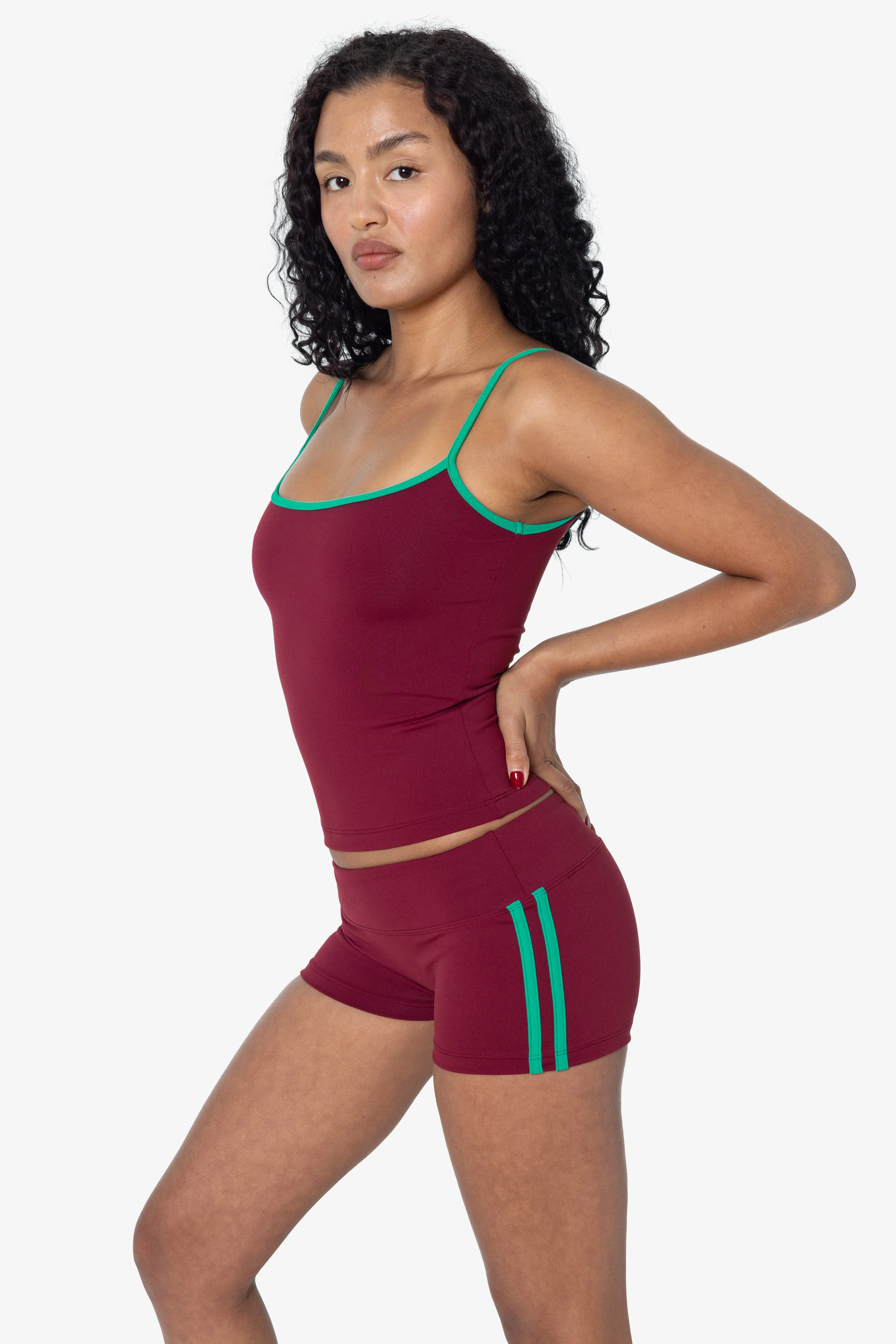 RAW311-WC - Contrast Performance Spaghetti Tank - Image 4