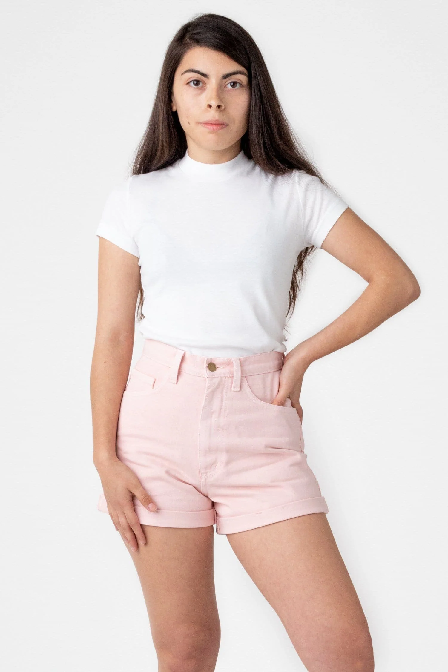 RBDW05GD - Bull Denim Garment Dye Cuff Short - Image 2