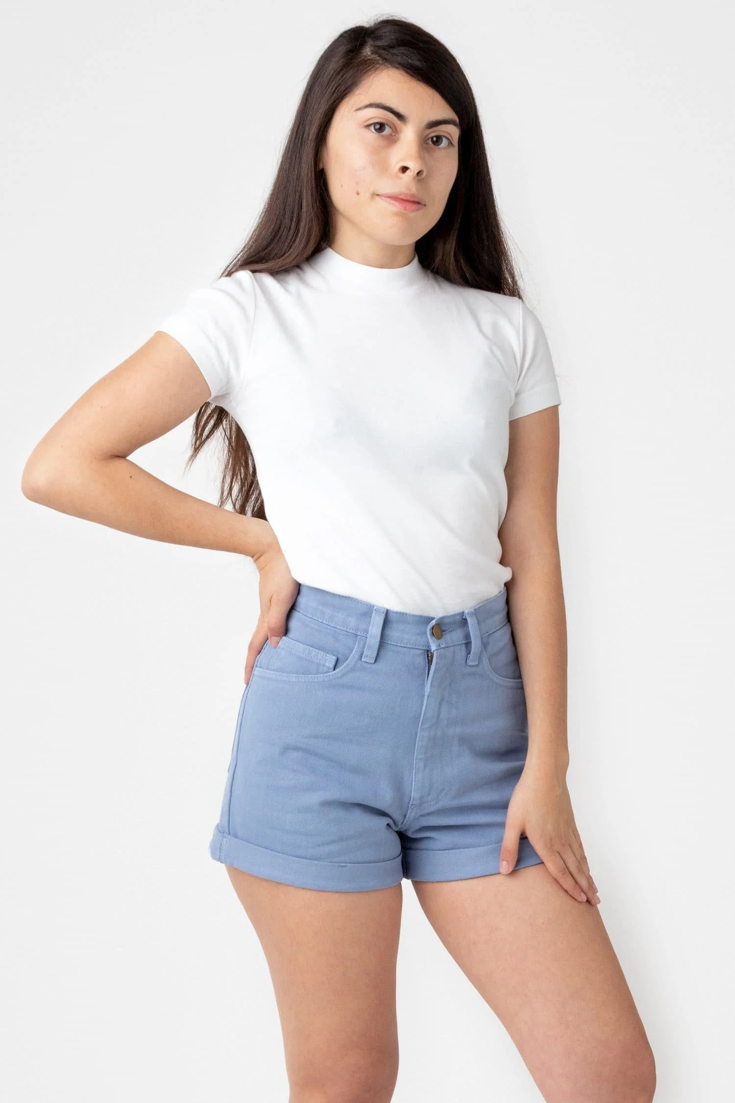 RBDW05GD - Bull Denim Garment Dye Cuff Short - Image 5