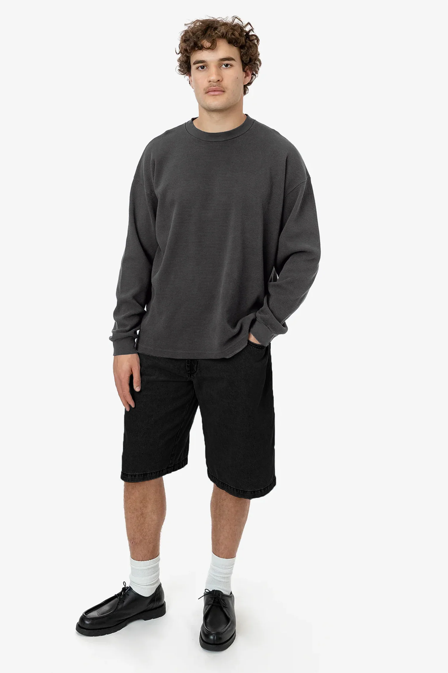 RDN455 - 14oz. Denim Baggy Long Short - Image 5