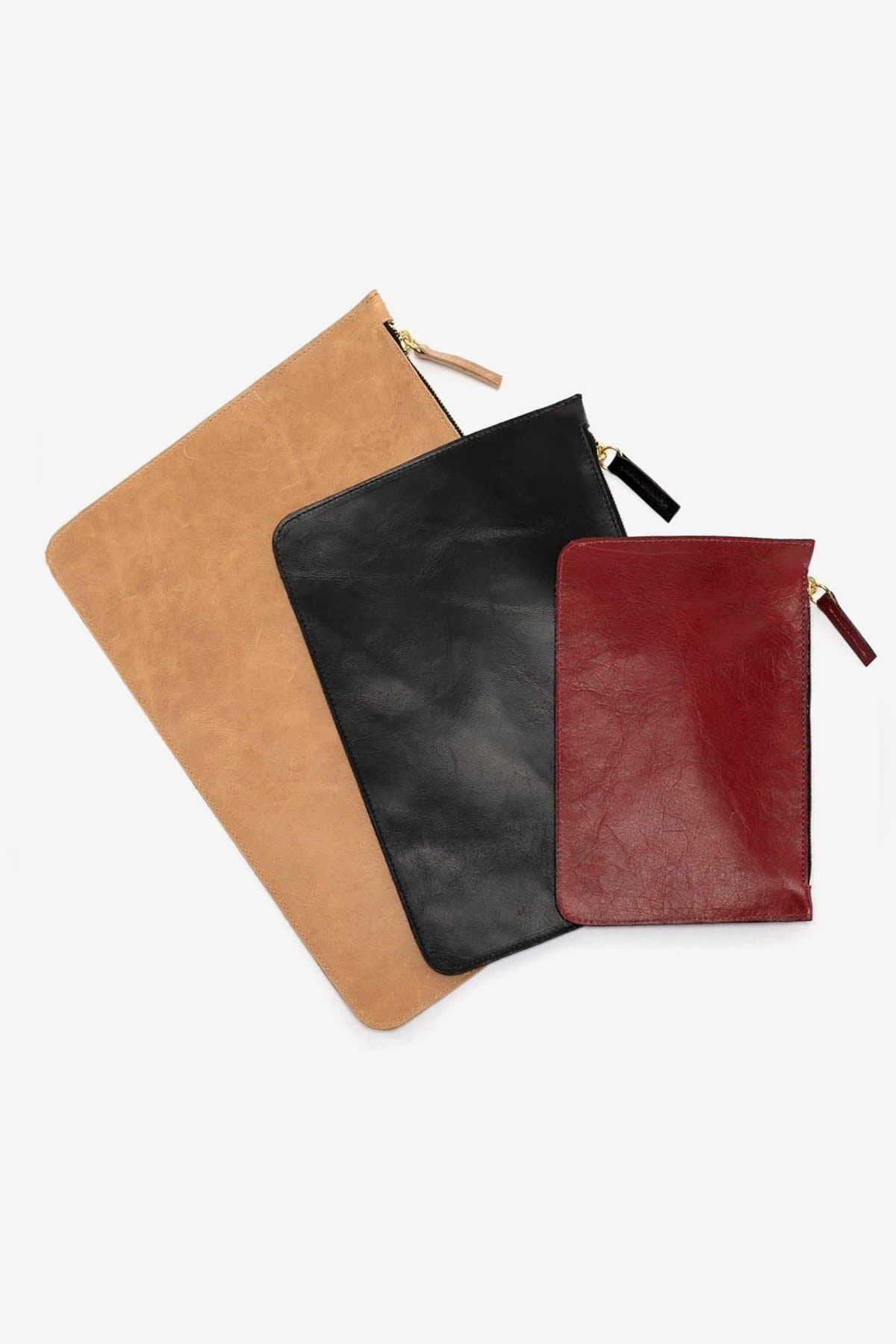 RLH3412 - Medium Leather Zip Pouch - Image 6