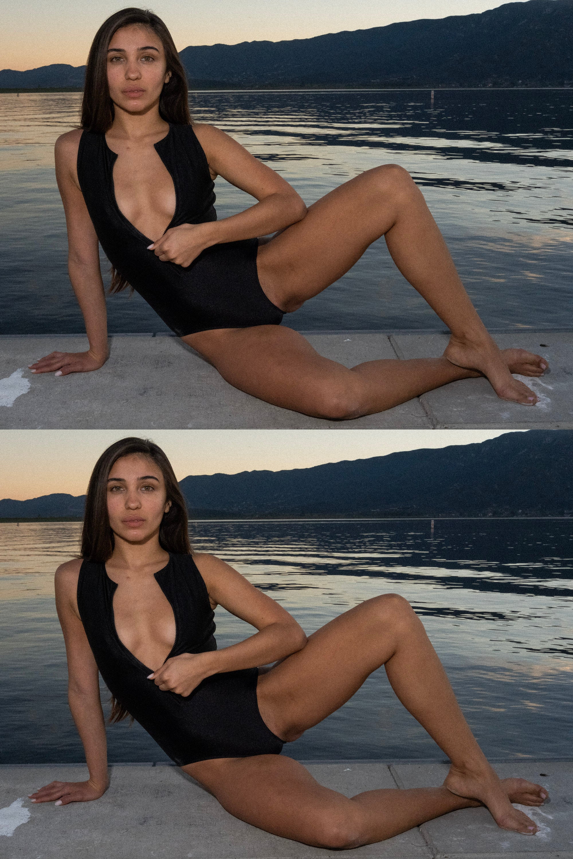 RNT352 - Zip Front Tank One-Piece - Image 6