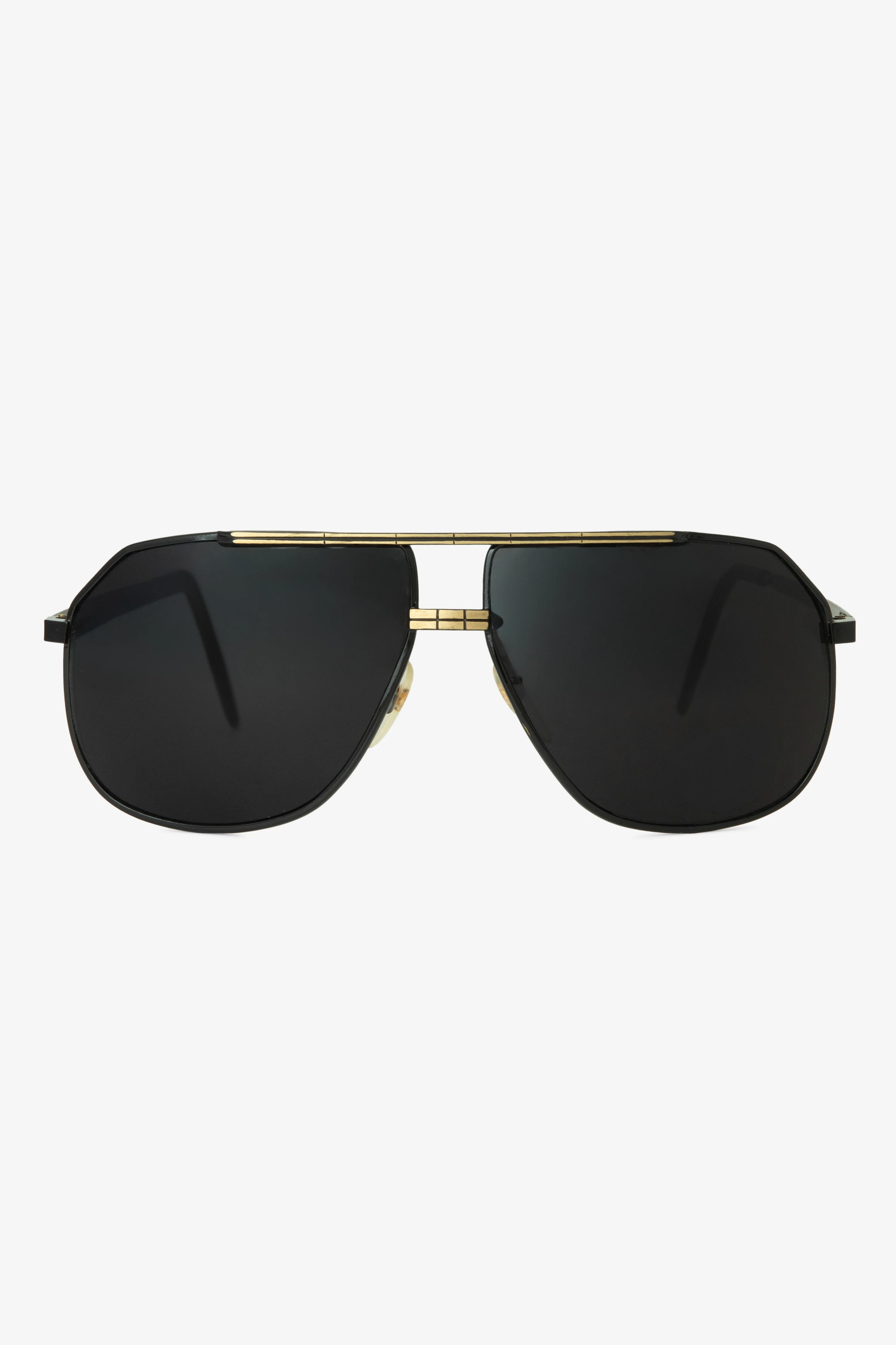 SGVN137 - DARK METAL AVIATOR SUNGLASSES